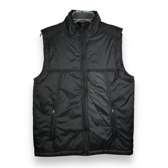 Harriton Black Puffer Vest Size Small - "Elisha" - Picture 1 of 11